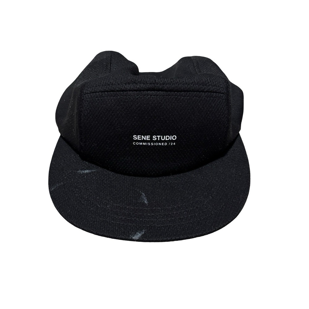 SENE Studio Men's Adjustable Snapback Hat Black Size OSFA Adjustable